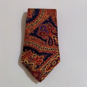 Mens Tommy Hilfiger Silk Paisley Tie 58x4 in.
